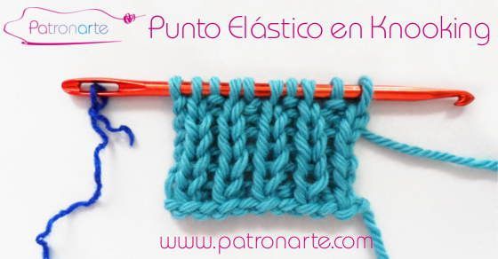 Punto elastico en knooking
