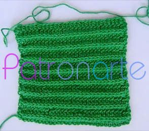 cuadrado cactus de crochet