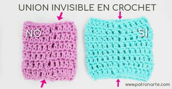 Unión Invisible en Crochet en Redondo