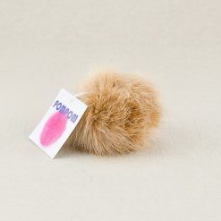 POMPONES DE PELO PARA GORROS Y COMPLEMENTOS RUBI
