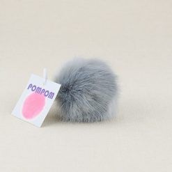 POMPONES RUBI Gris Medio 010