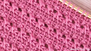 Cómo Tejer Punto Tunecino Cruzado Alto de Crochet Tunecino Paso a Paso
