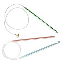 Ganchillos Intercambiables para Crochet Tunecino, Knooking y Crochet - Imagen 4
