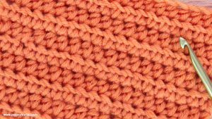 Cómo Tejer el Punto Medio Reverso de Crochet Ganchillo