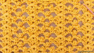 punto calado de crochet ganchillo