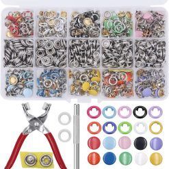 Set Maquina Para Poner Corchetes de 200 Piezas - Imagen 3