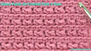 Patrón Punto Nuevo A Crochet Fácil Paso A Paso Para Conseguir Prendas Únicas Y Diferentes