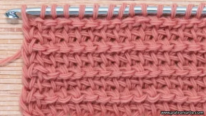Puntada de Crochet Tunecino
