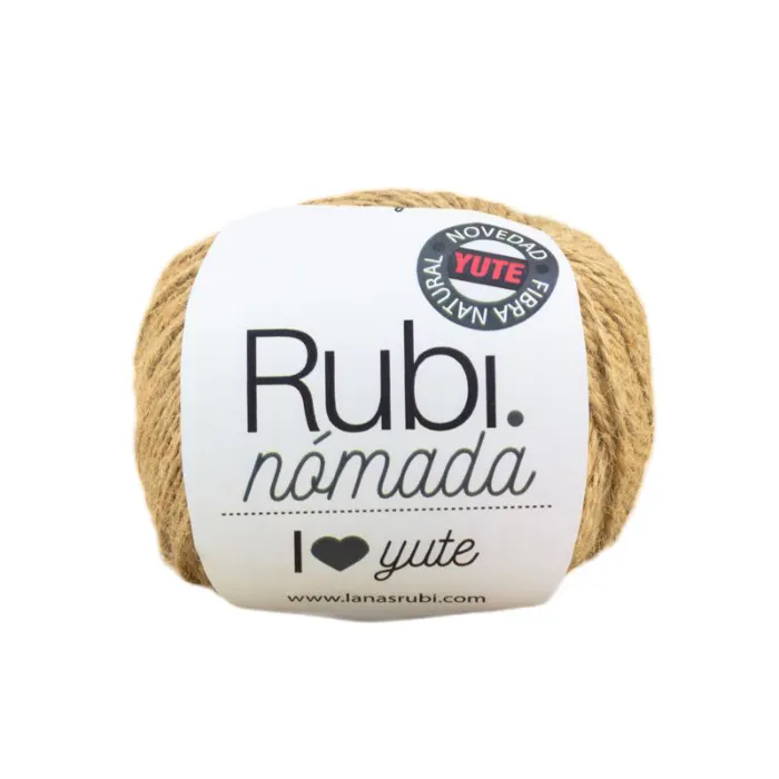 Ovillos Yute Rubi Nómada