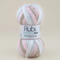 Alternative view of Lanas Rubi Bambino Batik 100 gr