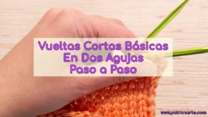 Cómo Hacer Las Vueltas Cortas Básicas En Dos Agujas