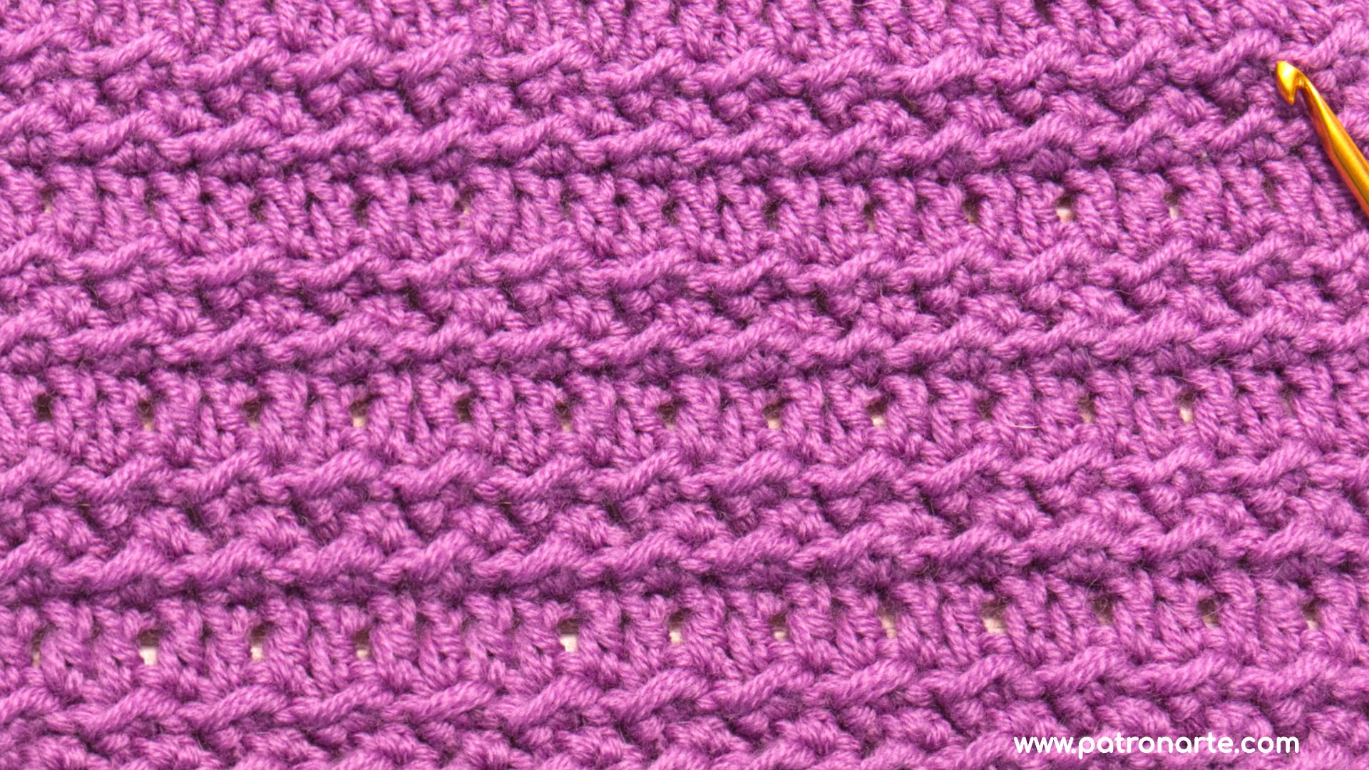 Punto Crunchi de Crochet