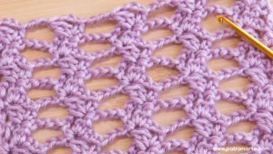 Tutorial Patrón Punto Calado a Crochet: Un Diseño Original y Elegante para el Verano