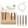 Set de Agujas Circulares de Madera Intercambiables Perfect