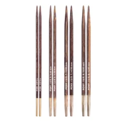 SET AGUJAS INTERCAMBIABLES DE MADERA 14 PERFECT JUTE CASE