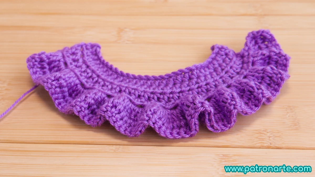 Aprende a Tejer Volantes a Crochet (También Llamado Punto Ruffle)